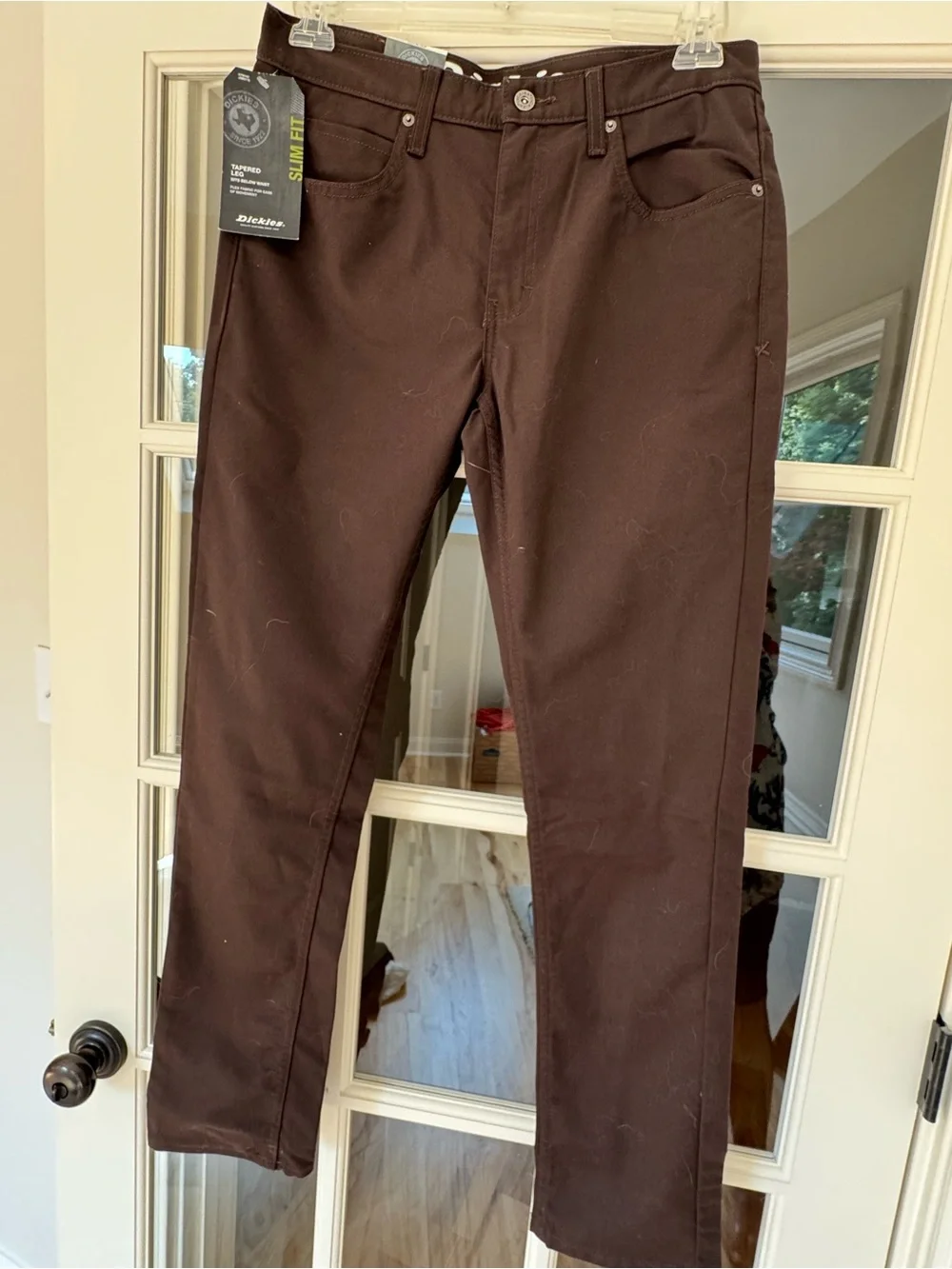 Dickies Slim Tapered Fit Pants Brown